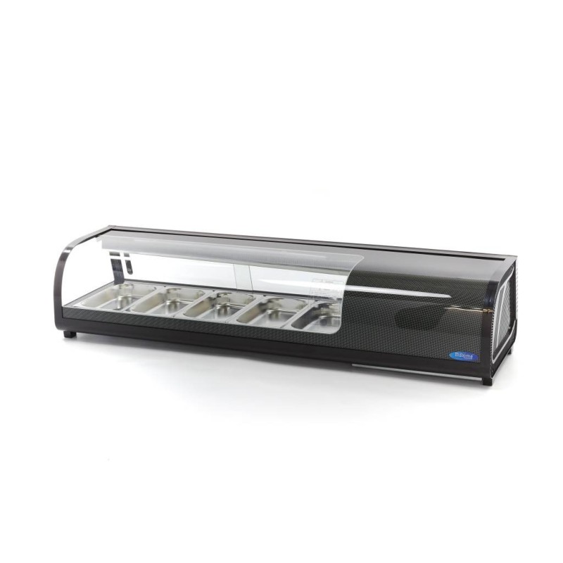 Maxima - Présentoir Sushis et Tapas - 52L - incl. 5 x 1/3 GN