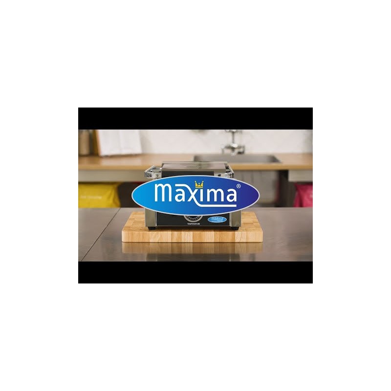 Maxima - Grill  - Rainuré - Plaque de Grill Simple - 22cm