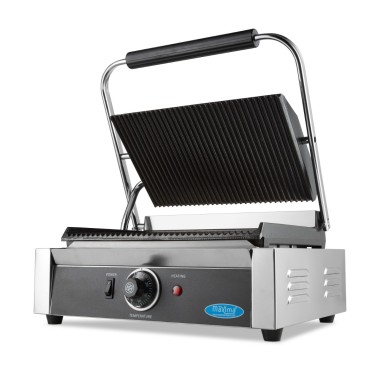 Maxima - Grill Rainurée - Plaque Simple - 33,5cm