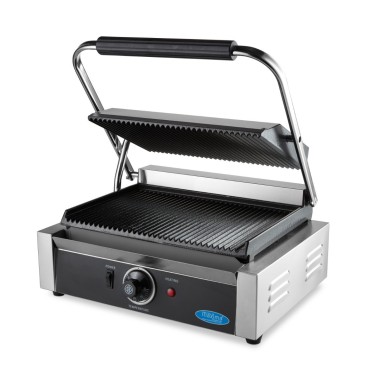 Maxima - Grill Rainurée - Plaque Simple - 33,5cm