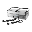 Maxima - Grill contact - Lisse - Double plaque de grill - 2 x 22cm