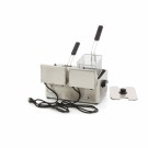 Maxima - Friteuse - 2 x 4L - 2 paniers - jusqu'à 2 kg de frites