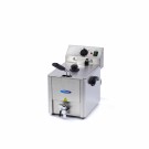 Maxima - Friteuse professionnelle - 8L - 1 panier - avec robinet de vidange