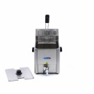Maxima - Friteuse professionnelle - 8L - 1 panier - avec robinet de vidange