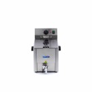 Maxima - Friteuse professionnelle - 8L - 1 panier - avec robinet de vidange