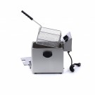 Maxima - Friteuse professionnelle - 8L - 1 panier - avec robinet de vidange