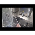 Maxima - Friteuse - 2 x 8L - 2 paniers - avec robinet de vidange