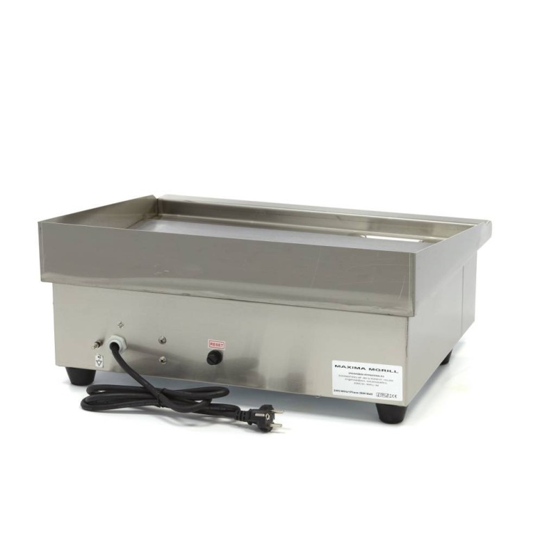 Maxima - Plaque de Cuisson - Lisse - 55cm - incluant Bac de récupération
