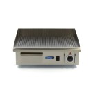 Maxima - Plaque de cuisson - Rainurée - 55cm - incluant un bac de récupération