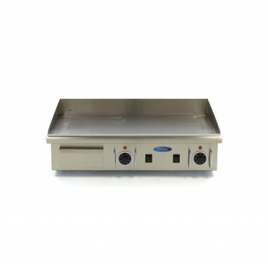 Maxima - Plaque de cuisson lisse - 73 cm - avec bac d'égouttage - 400V