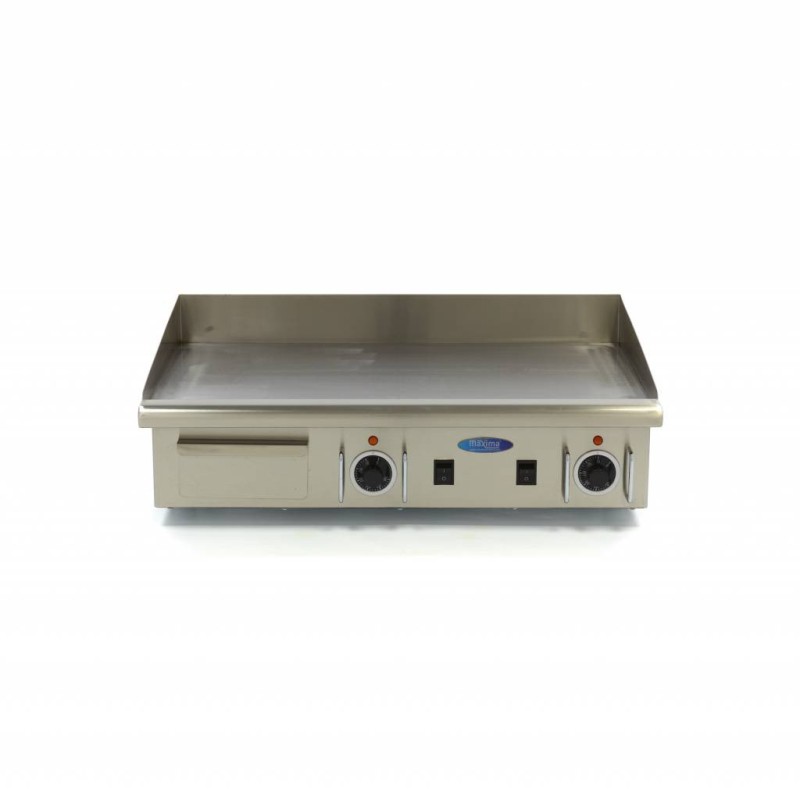 Maxima - Plaque de cuisson lisse - 73 cm - avec bac d'égouttage - 400V