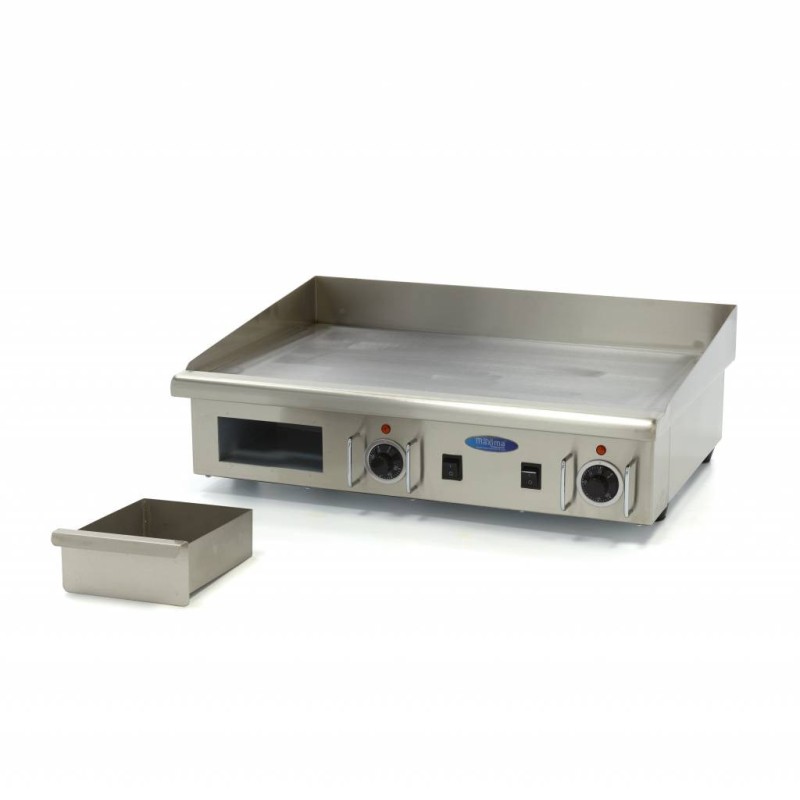 Maxima - Plaque de cuisson lisse - 73 cm - avec bac d'égouttage - 400V