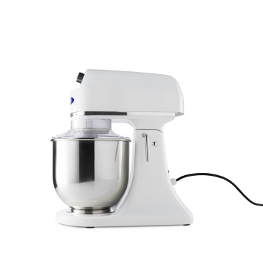 Maxima - Batteur sur socle - 7L - Jusqu'à 2kg de pâte - Blanc