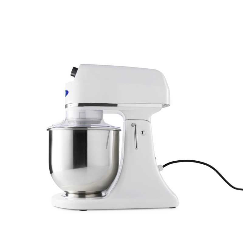 Maxima - Batteur sur socle - 7L - Jusqu'à 2kg de pâte - Blanc