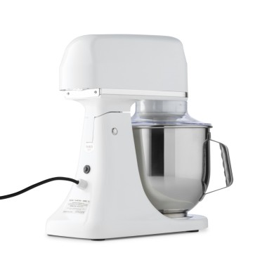 Maxima - Batteur sur socle - 7L - Jusqu'à 2kg de pâte - Blanc