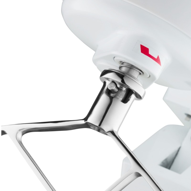 Maxima - Batteur sur socle - 7L - Jusqu'à 2kg de pâte - Blanc