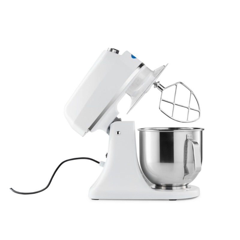 Maxima - Batteur sur socle - 7L - Jusqu'à 2kg de pâte - Blanc