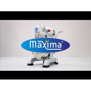 Maxima - Mélangeur Planétaire - 10 L - Jusqu'à 5 kg de Pâte - 3 Vitesses