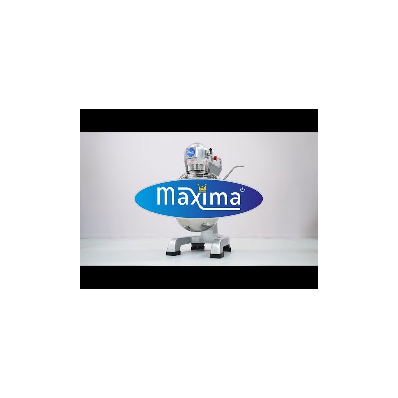 Maxima - Mélangeur Planétaire - 30L - Jusqu'à 15kg de Pâte - 3 Vitesses