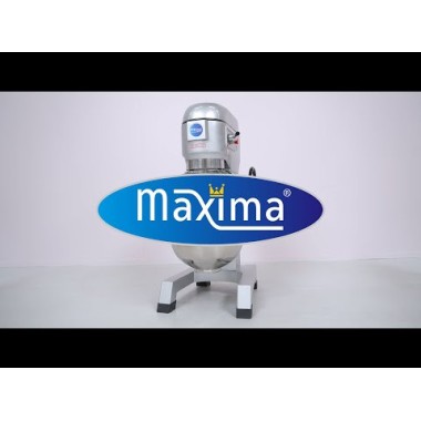 Maxima - Mélangeur Planétaire - 40L - Jusqu'à 20kg de Pâte - 3 Vitesses