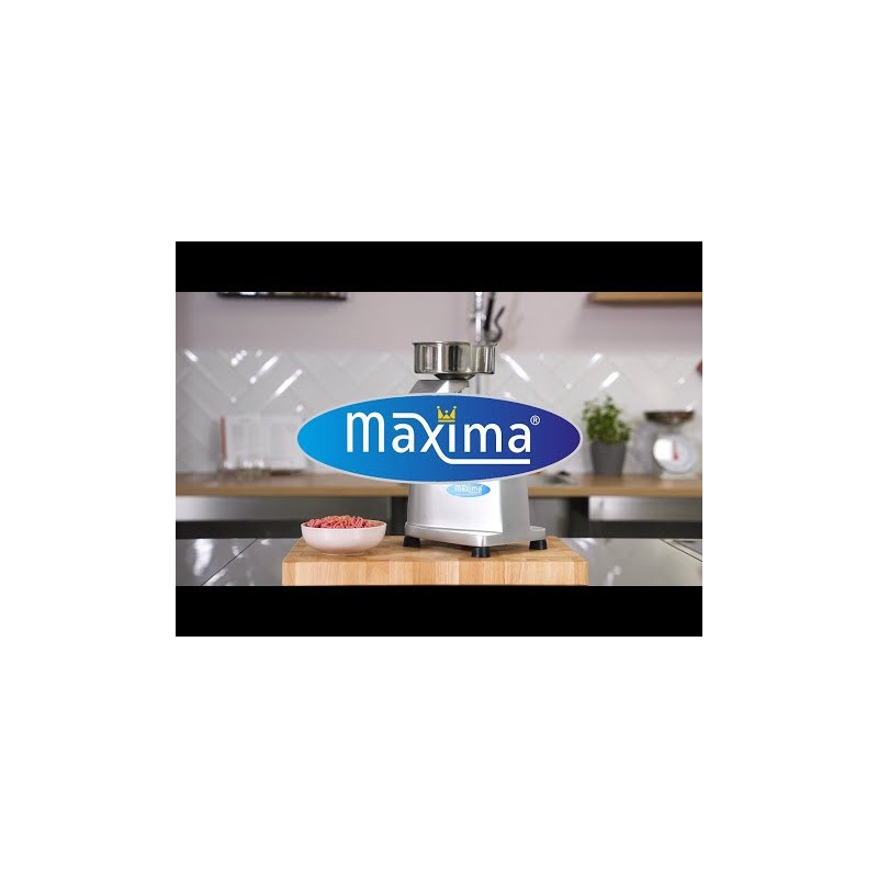 Maxima - Presse à Hamburgers - Plaque de portionnement de 13 cm - Manuel