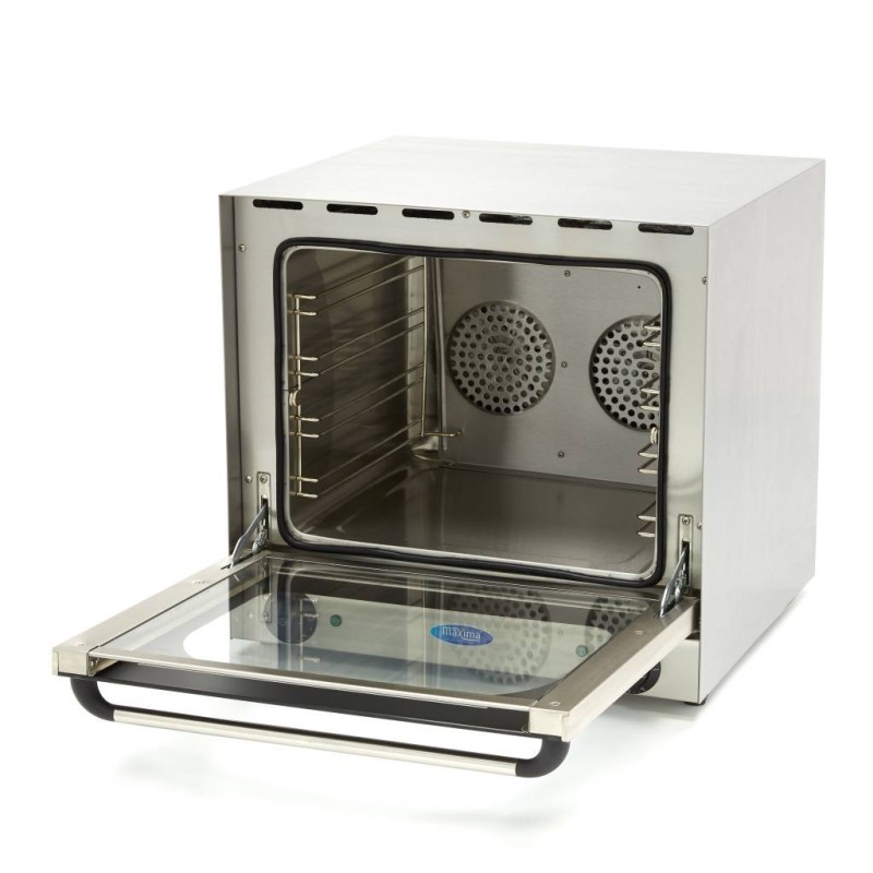 Maxima - Four à convection - Convient pour 4 plaques - Minuterie intégrée - jusqu'à 300°C
