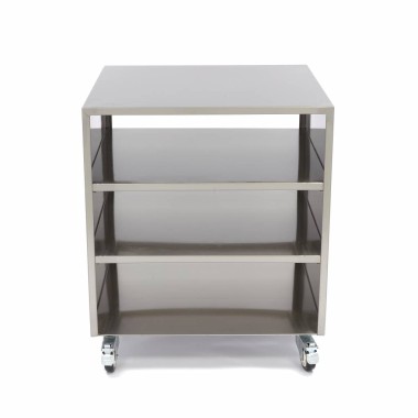 Maxima - Table de machine en acier inoxydable - 60 x 60cm