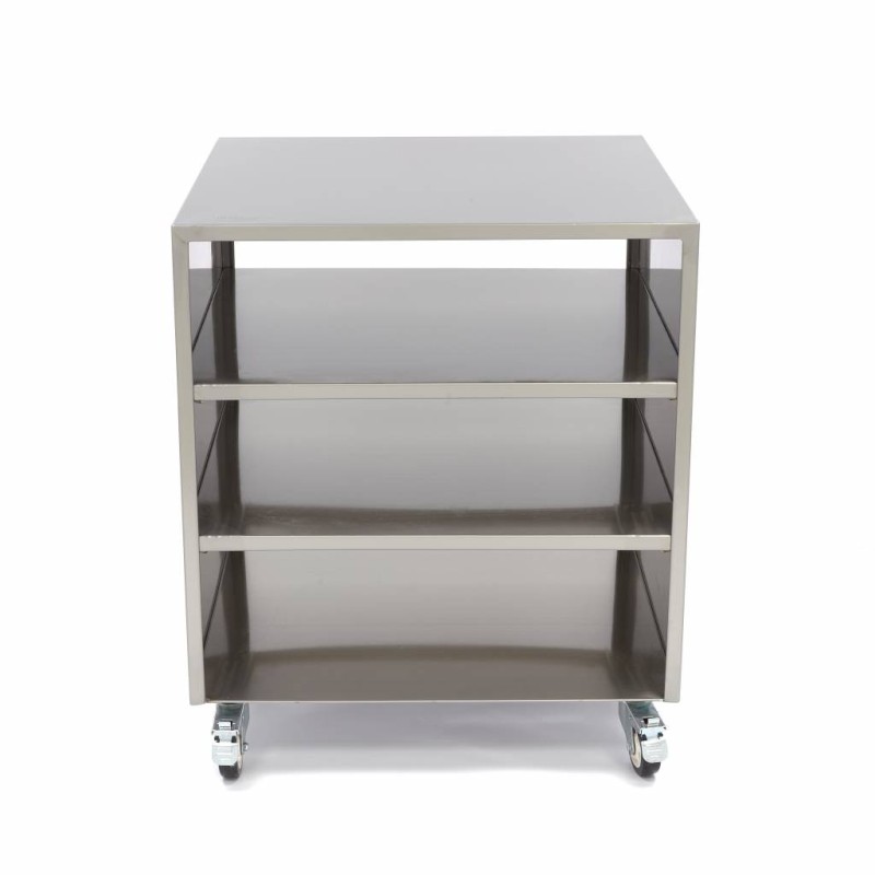 Maxima - Table de machine en acier inoxydable - 60 x 60cm