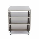 Maxima - Table de machine en acier inoxydable - 60 x 60cm