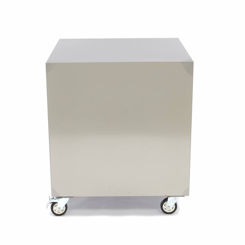 Maxima - Table de machine en acier inoxydable - 60 x 60cm