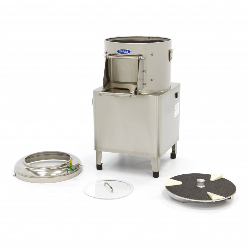 Maxima - Machine à éplucher les pommes de terre - 8 kg - 160 kg/h
