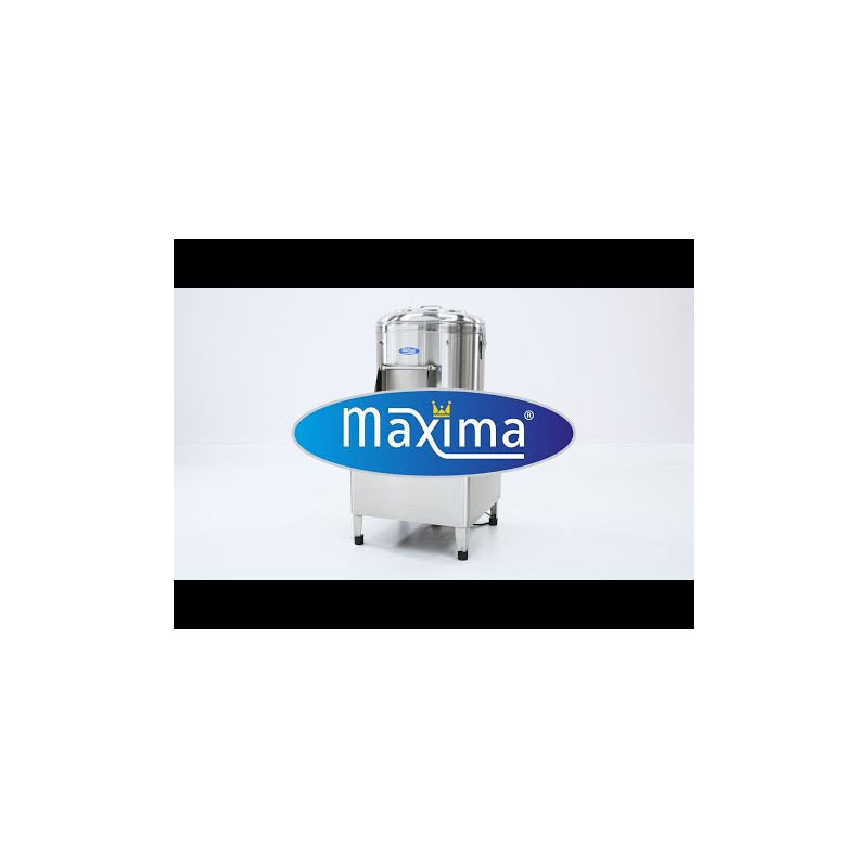 Maxima - Machine à éplucher les pommes de terre - 8 kg - 160 kg/h