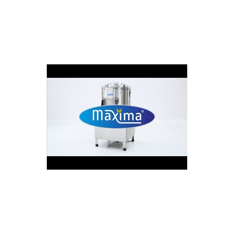 Maxima - Machine à éplucher les pommes de terre - 15kg - 300kg/h