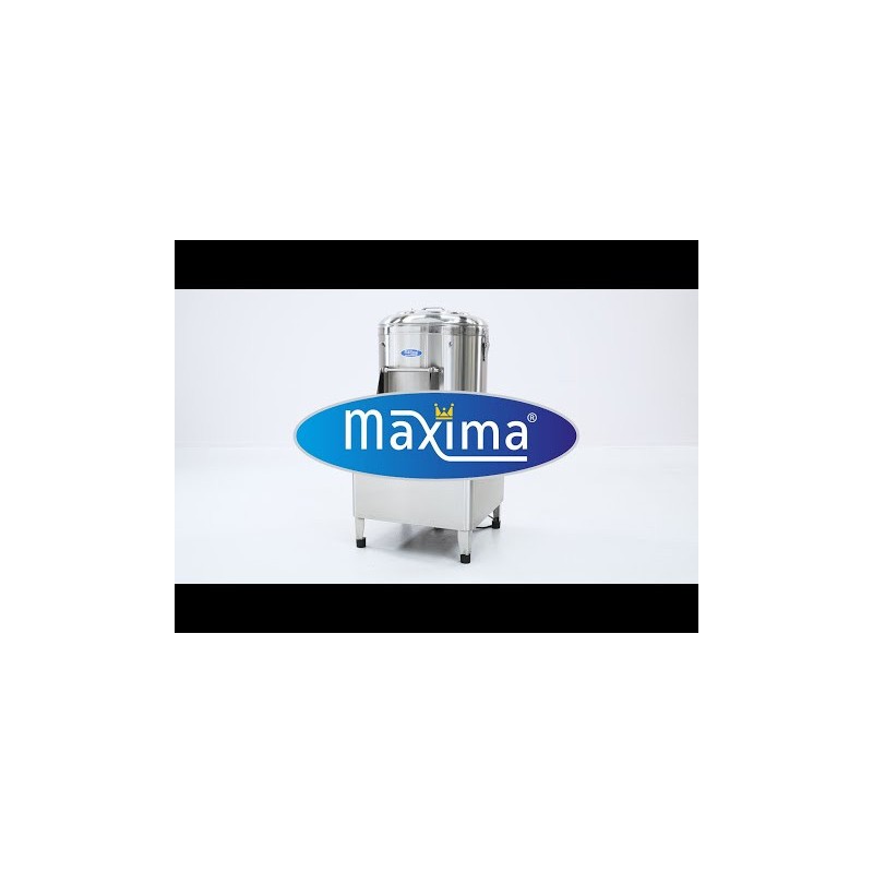 Maxima - Machine à éplucher les pommes de terre - 30 kg - 600 kg/h