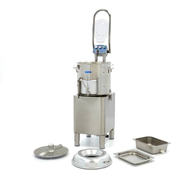 Maxima - Machine à éplucher les pommes de terre - 20 kg - 400 kg/h