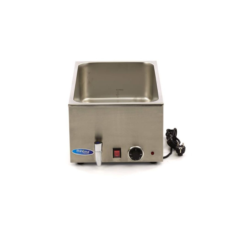 Maxima - Bain-Marie - avec robinet - ensemble excl 1/1 GN - électrique
