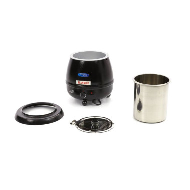 Maxima - Marmite à soupe - 10L - Pot intérieur amovible - avec encoche pour cuillère