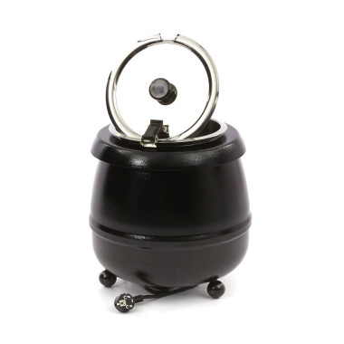 Maxima - Marmite à soupe - 10L - Pot intérieur amovible - avec encoche pour cuillère