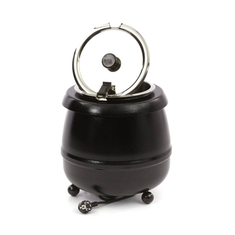 Maxima - Marmite à soupe - 10L - Pot intérieur amovible - avec encoche pour cuillère