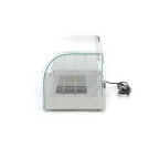 Maxima - Vitrine chauffante pour aliments - 45L - 55cm - 2 étagères