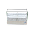 Maxima - Vitrine chauffante pour aliments - 50 L - 55 cm - 2 étagères