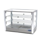 Maxima - Présentoir chauffant pour aliments - 115 L - 70 cm - 3 étagères