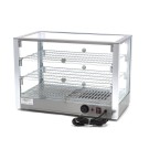 Maxima - Présentoir chauffant pour aliments - 115 L - 70 cm - 3 étagères