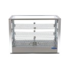 Maxima - Présentoir chauffant pour aliments - 115 L - 70 cm - 3 étagères