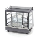 Maxima - Vitrine chauffante pour aliments - 96L - 67,5cm - 3 étagères