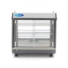 Maxima - Vitrine chauffante pour aliments - 96L - 67,5cm - 3 étagères