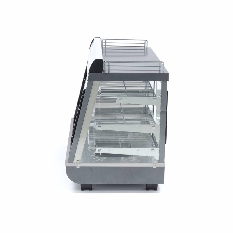 Maxima - Présentoir chauffant pour aliments - 136L - 91,5cm - 3 étagères