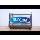 Maxima - Présentoir chauffant pour aliments - 186L - 121,5cm - 3 étagères