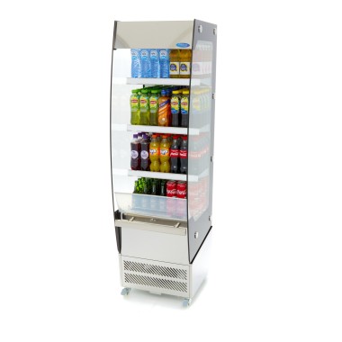 Maxima - Réfrigérateur Vitrine - 220L - 50 x 50cm - Ouvert