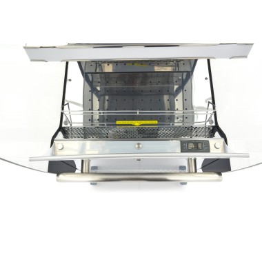 Maxima - Réfrigérateur Vitrine - 220L - 50 x 50cm - Ouvert